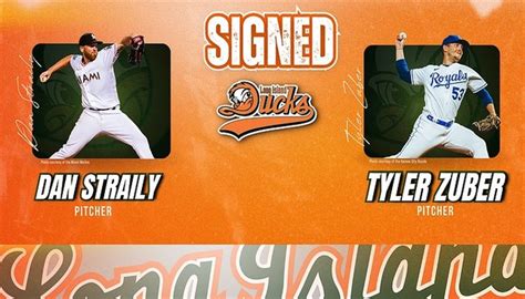 Long Island Ducks Sign Former MLB Pitchers Dan Straily And Tyler Zuber