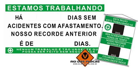 Seguran A Do Trabalho Rei Das Placas