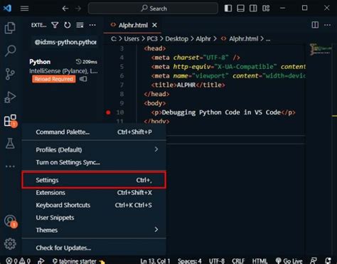 Comment exécuter Python à partir de VS Code All Things Windows