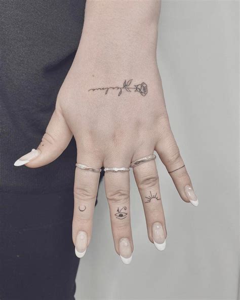 Tatuajes En La Mano Para Hombre Y Mujer Originales Y Discretos