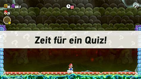 Super Mario Bros Wonder Guide Quiz Obacht vor dem Baumel Gifttümpel