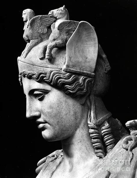 Athena Sculpture Face