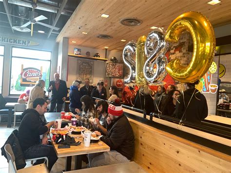 10 Photos Raising Canes Grand Opening For Shorewood Shorewood Il Patch