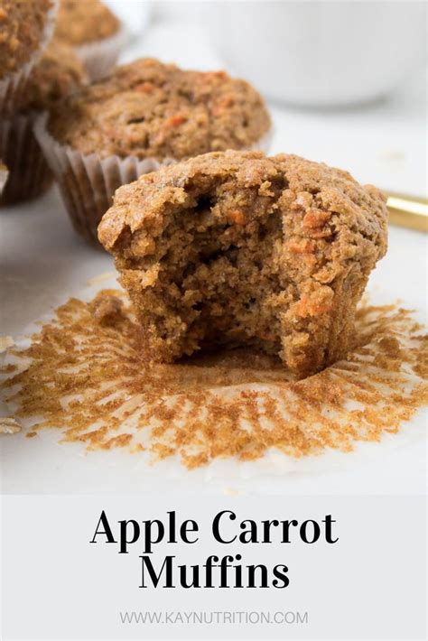 Apple Carrot Muffins Recipe In 2023 Apple Carrot Muffins Healthy Carrot Muffins Apple