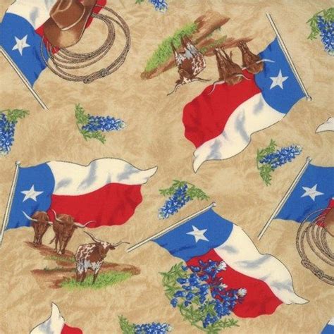 Moda Texas Lone Star State By Sara Khammash Sold By Half Yard