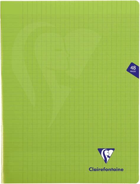 Clairefontaine 353311C Un Cahier Agrafé Mimesys Vert 24x32 cm 48