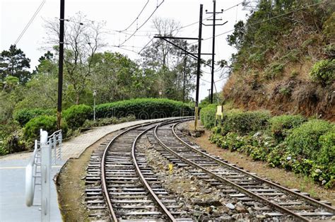 The Train Track From Eug Nio Lef Vre Station In Santo Ant Nio Do Pinhal