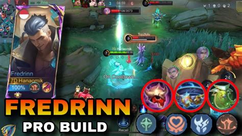 Super Tanky Fredrinn This Build Is So Broken Top 1 Build Mobile