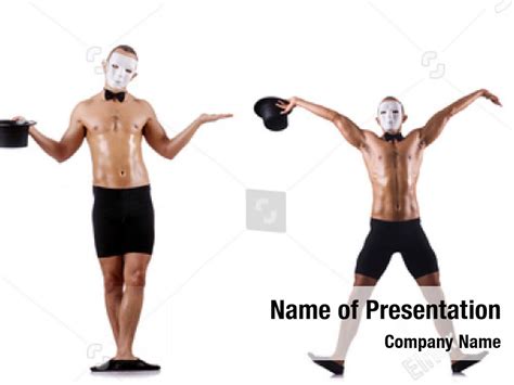 Naked Muscular Powerpoint Theme PowerPoint Template Naked Muscular