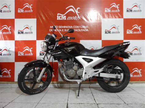 Honda Cbx 250 Twister Preta 2008 Km Motos Sua Loja De Motos Semi Novas