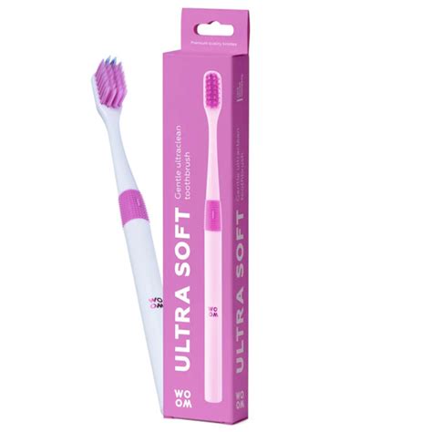 Woom Ultra Soft Toothbrush Labai Mink Tas Dant Epet Lis Ro Inis