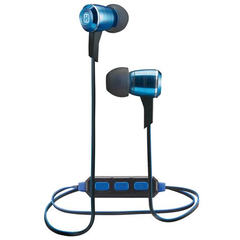 Ihome Wireless Bluetooth Metal Earbuds With Mic Remote Ib Lc The