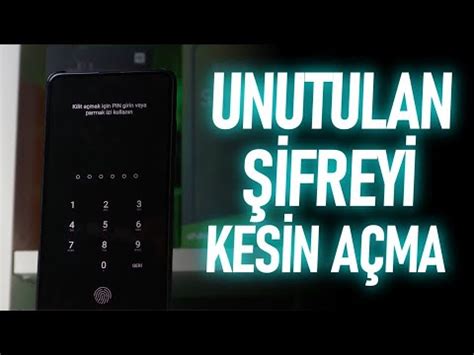 Unutulan Android Ekran Ifresi K Rma Telefon Parola Sifirlama Youtube