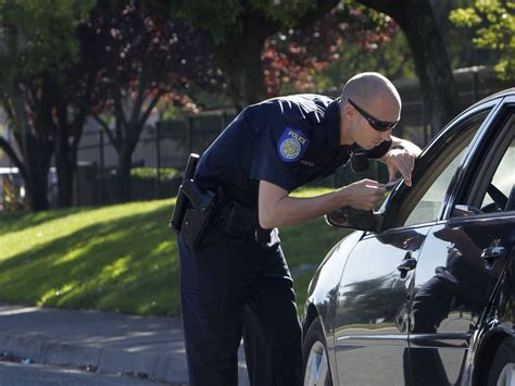 Cop Pulling Over Car Blank Template Imgflip