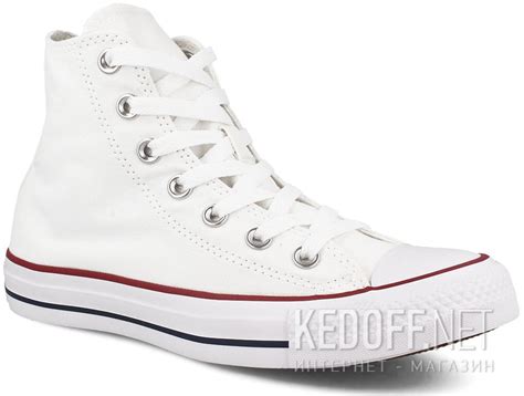 Кеды Converse Chuck Taylor All Star Hi Optical White M7650 унисекс