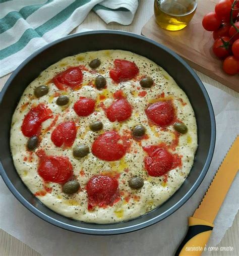 IMPASTO FOCACCIA con farina di semola Cucinare è come amare