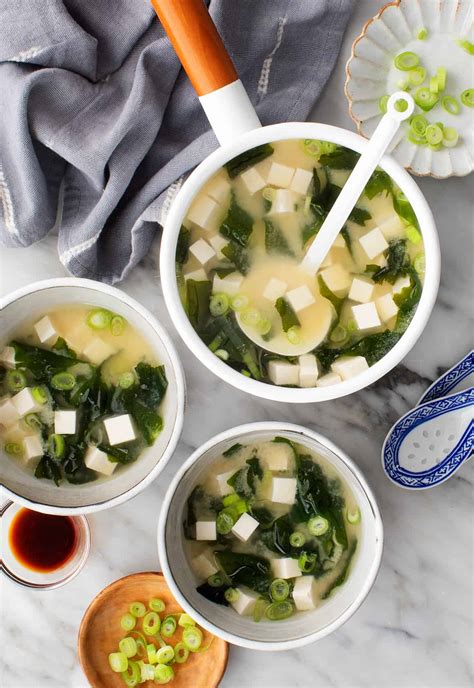 Minute Vegan Miso Soup Savory And Cozy Lavender