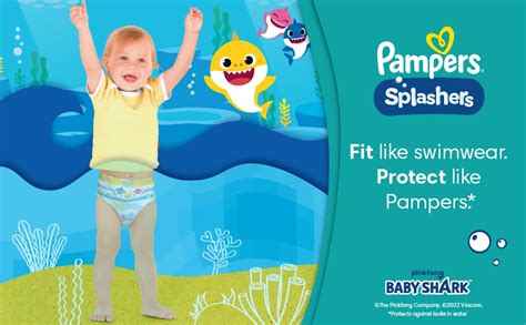 Pampers Splashers Disposable Swimming Nappies Size 5-6 10 Pants