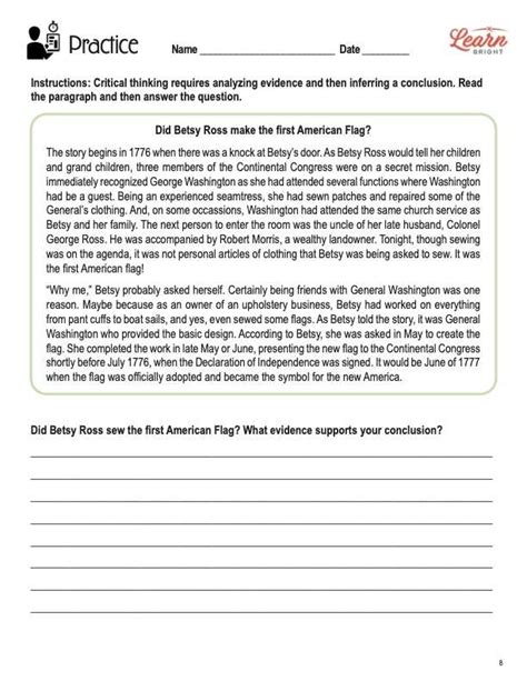 Critical Thinking Skills Worksheets Library