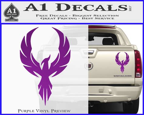 Phoenix Rising Decal Sticker Dt1 A1 Decals