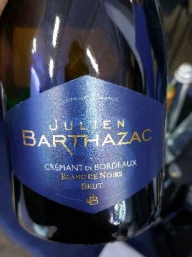 Julien Barthazac Cr Mant De Bordeaux Blanc De Noirs Brut Vivino Us