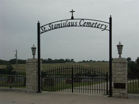 Saint Stanislaus Catholic Church Cemetery In Wardsville Missouri