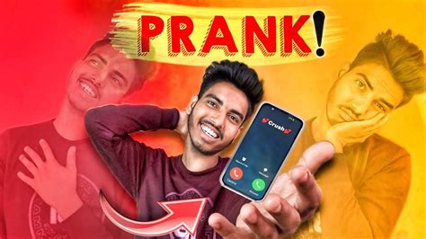 Crush কে Prank Call করলাম😍ll Propose Prank🤭ll Crazyharasit Youtube