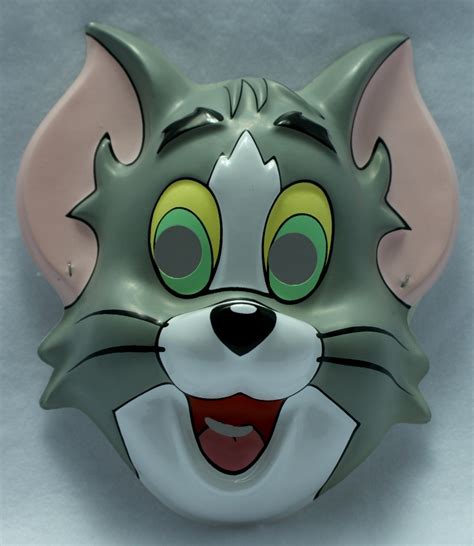 Vintage Tom & Jerry Tom Cat Halloween Mask | The Wild Robot! Galleries