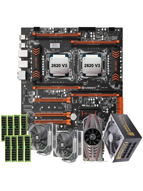 Huananzhi X Dual Cpu Motherboard Cpu Xeon V Cpu Coolers G