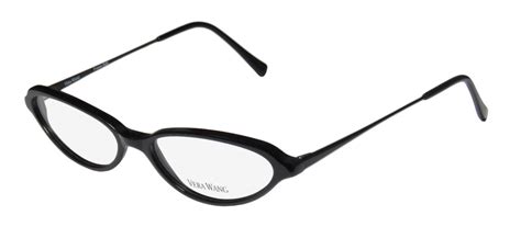 New Vera Wang V47 Womensladies Cat Eye Full Rim Black Stunning Cat Eye Made In Italy Frame Demo