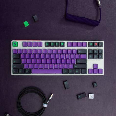 Gmk Mecha Eva Keycap Set Keycaps Double Shot Keycap Etsy Uk In