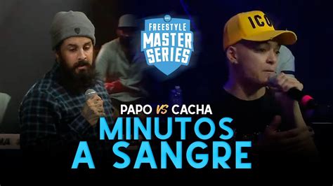 PAPO Vs CACHA MINUTOS A SANGRE FMS ARGENTINA 2021 JORNADA 9 YouTube