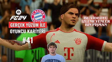 FC 24 GERÇEK YÜZÜM İLE OYUNCU KARİYERİ 41 YENİ GELMEDİM GERİ GELDİM