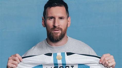 Lionel Messi Anunci Que Subastar Seis Camisetas Que Us En Qatar