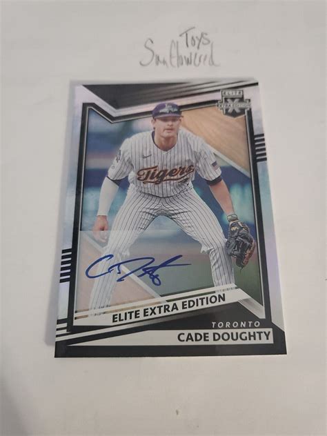 2022 Panini Elite Extra Edition 78 Cade Doughty 999 RC For Sale