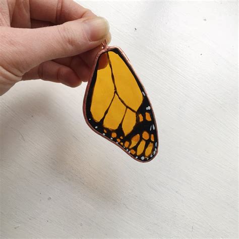 Monarch Butterfly Wing / ABJ glassworks