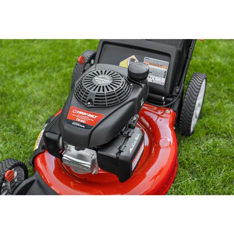 Troy Bilt 21 In 160 Cc Honda Gas Walk Behind Push Mower With High Rear