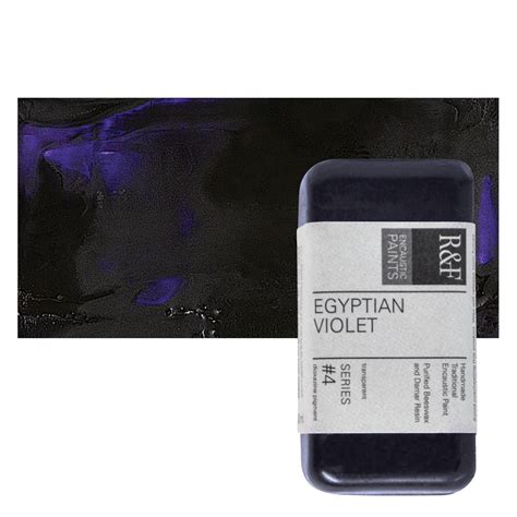 R F Encaustic Paint Block Egyptian Violet 40 Ml Block BLICK Art