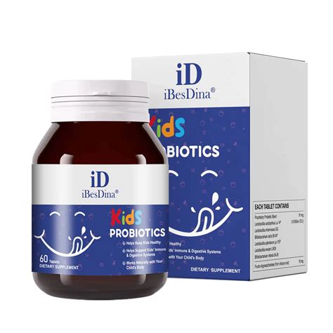 iBesDina Private Label Probiotics For Kid's Immune Health