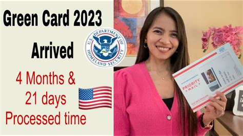 My Usa Green Card Arrived In Mail Permanent Resident Card Adjust