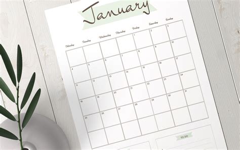 Monthly Calendar 2021 Planner #152262 - TemplateMonster