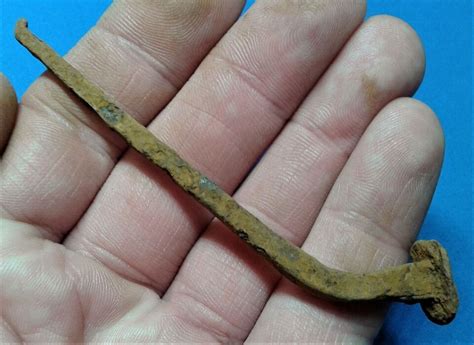 Authentic Ancient Roman Iron Crucifixion Nail 1st Century Ad 101 Ebay