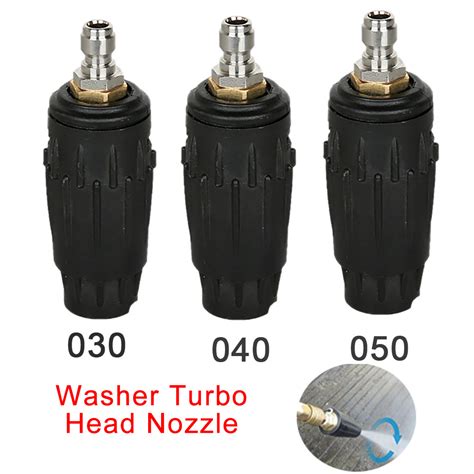 Qwy Pressure Washer Rotating Turbo Spray Nozzle Psi Quick