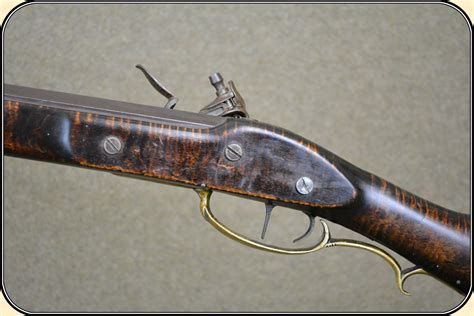 Z Sold ~ Custom Made 40 Cal Kentucky Flintlock Rifle