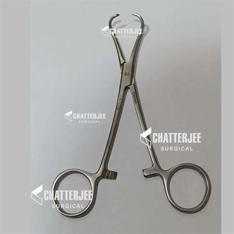 Chatterjee Surgical Stainless Steel Backhaus Towel Clip For Hospital