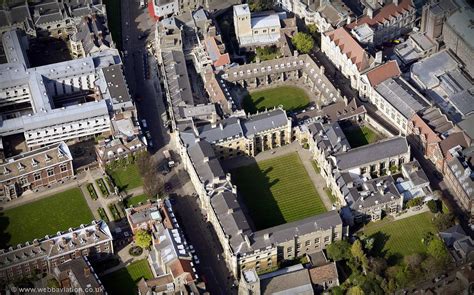 Corpus Christi College, Cambridge from the air | aerial photographs of ...