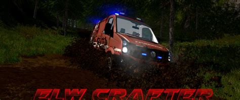 Fs17 Volkswagen Crafter Einsatzleitwagen V 20 Rework Fire Department