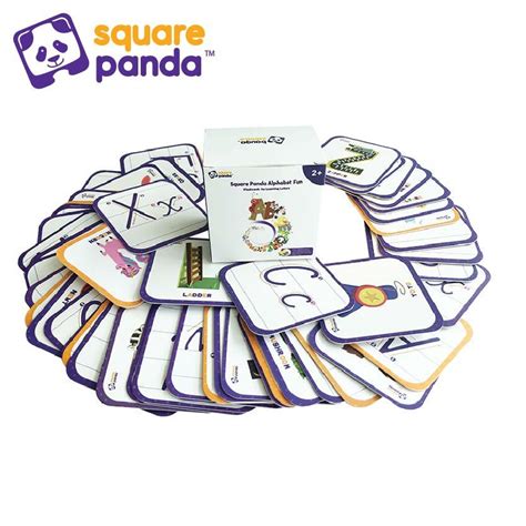 Square Panda Flash Cards