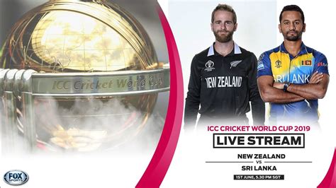 New Zealand Vs Sri Lanka Live Icc World Cup 2019 Live Scorecard Youtube