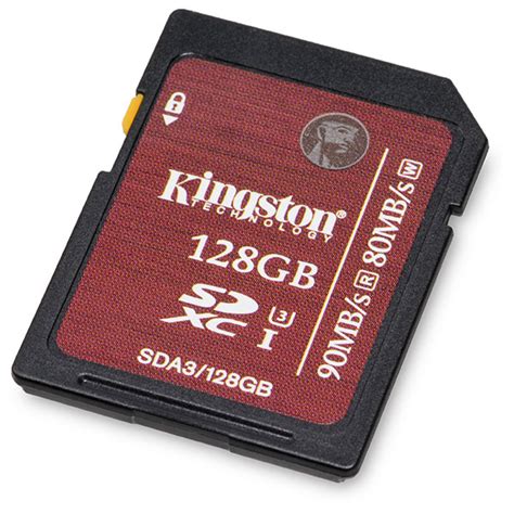 Kingston 90 80 U3 UHS I 128GB SDXC SDA3 128GB Memory Card Review